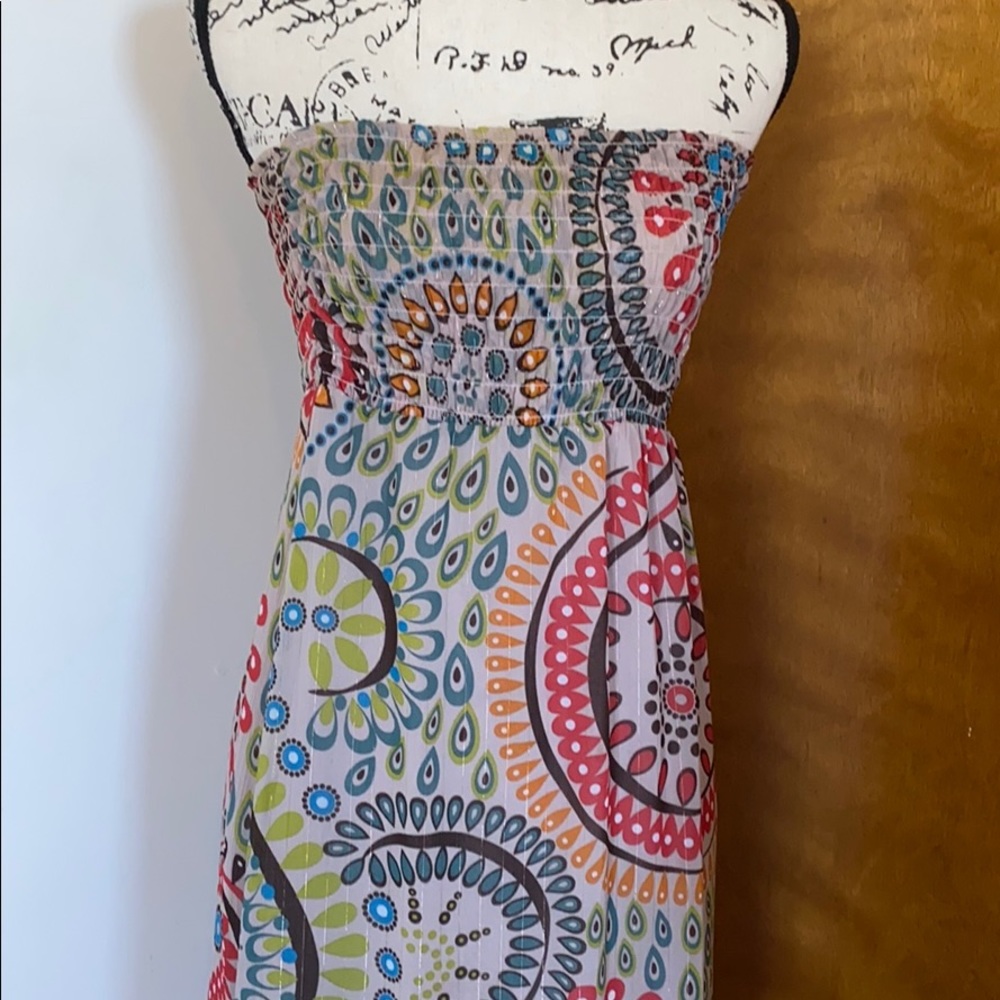 Old navy full length smock maxi dress